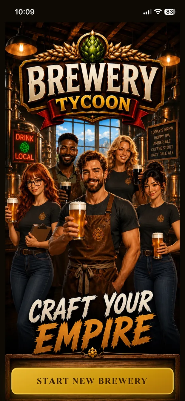 Brewery Tycoon title screen